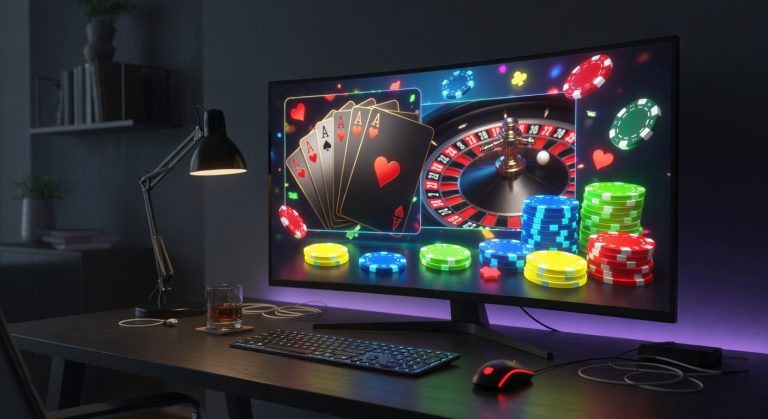 Como funcionam os cassinos online