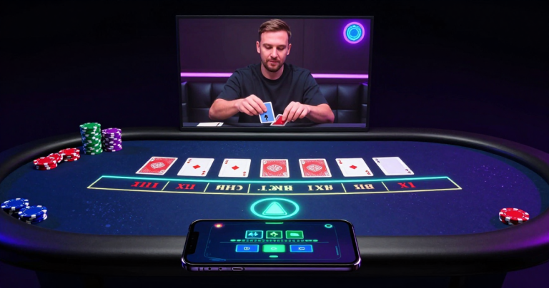 Guia de blackjack ao vivo